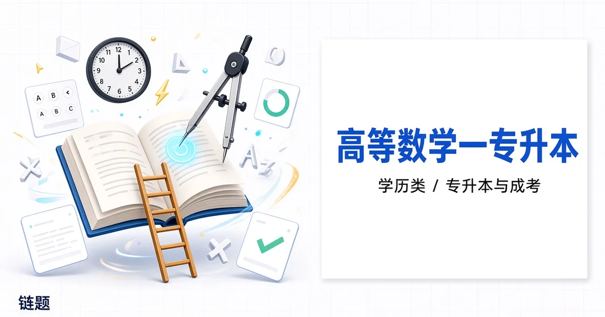 高等数学一专升本题库封面