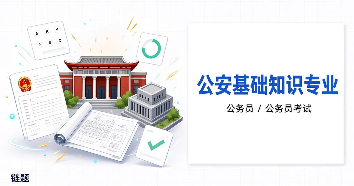 公安基础知识专业题库封面