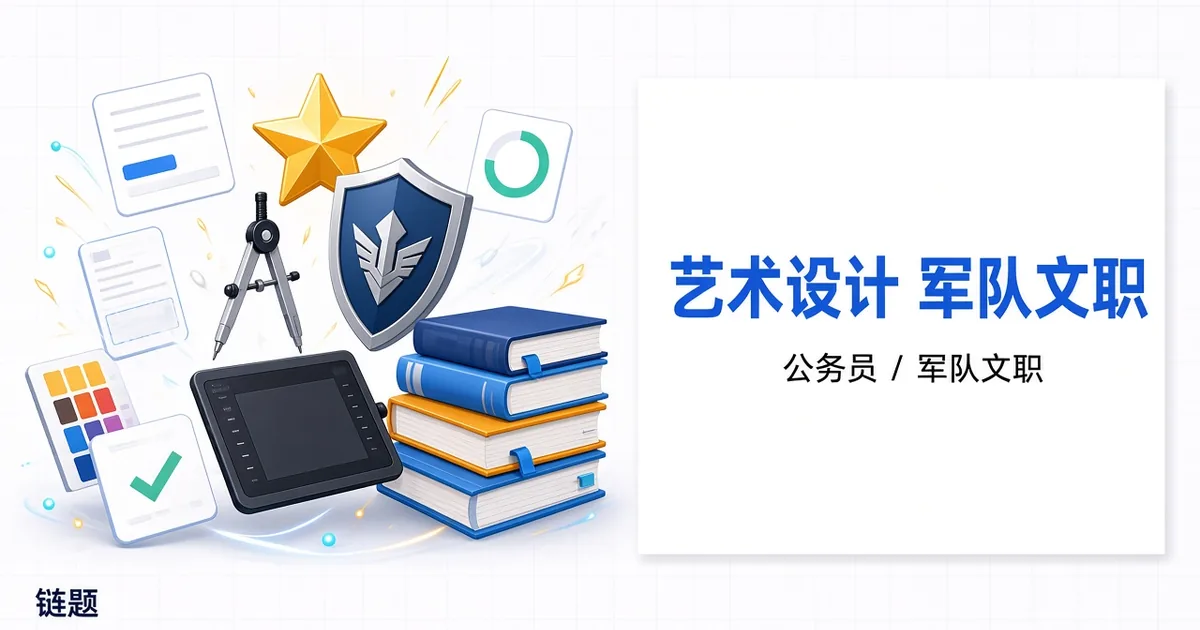 艺术设计 军队文职题库封面