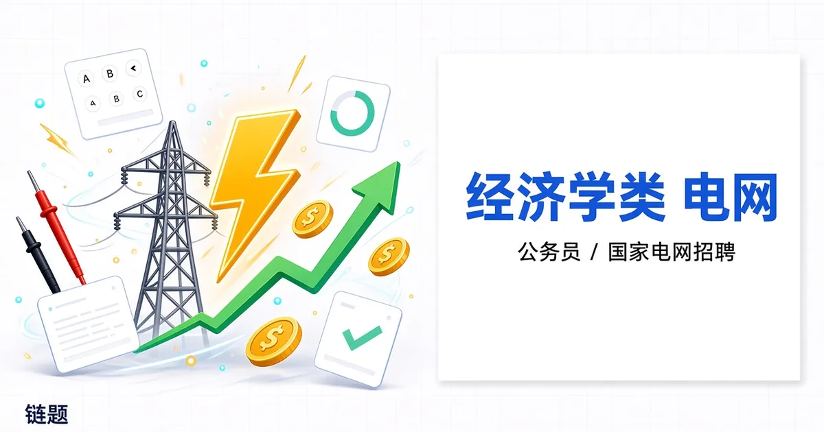 经济学类 电网题库封面