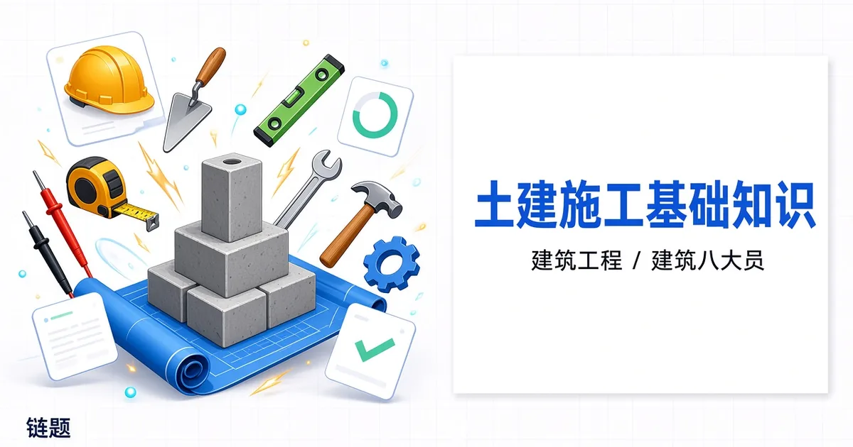 土建施工基础知识题库封面