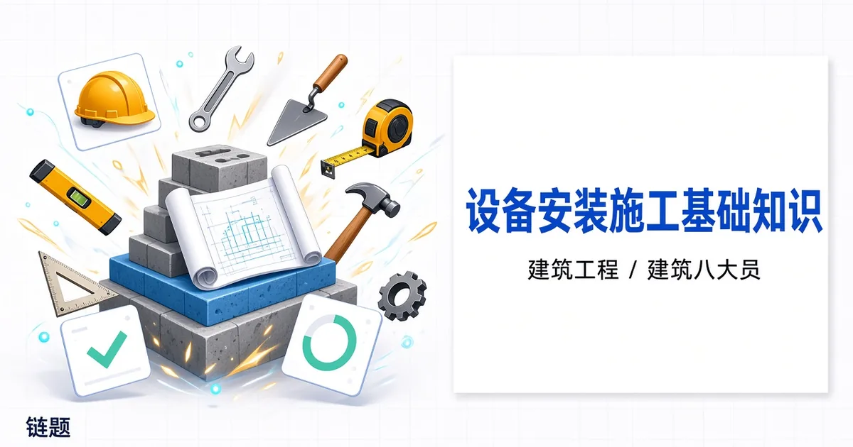 设备安装施工基础知识题库封面
