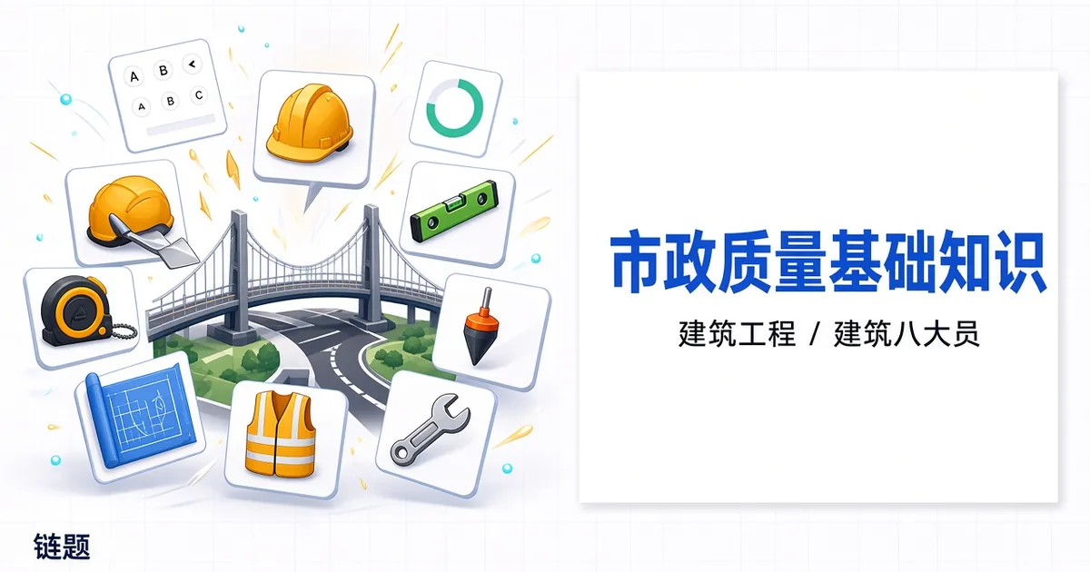 市政质量基础知识题库封面