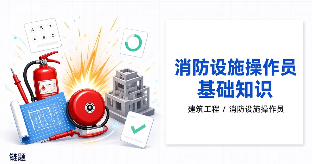 消防设施操作员 基础知识题库封面