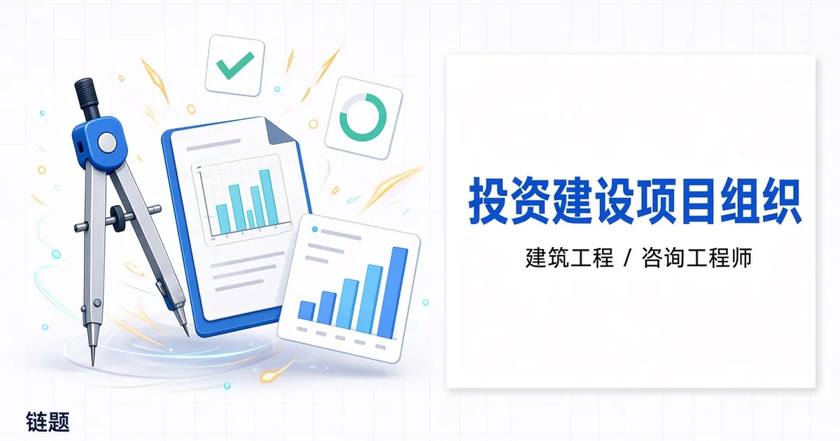 投资建设项目组织题库封面