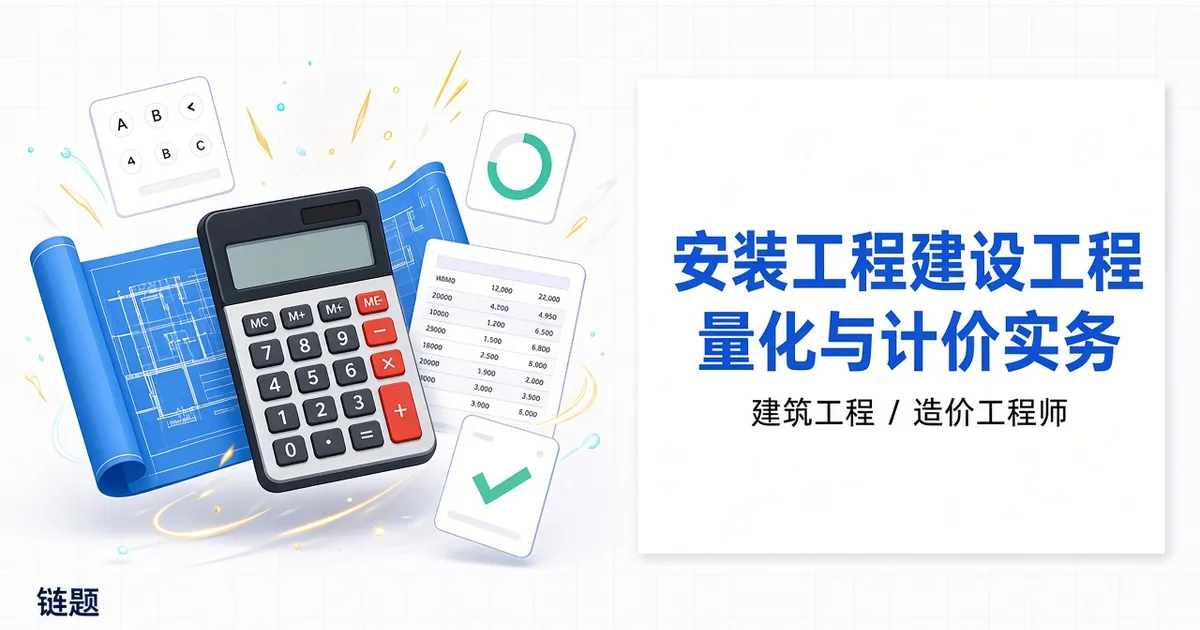 安装工程建设工程计量与计价实务题库封面