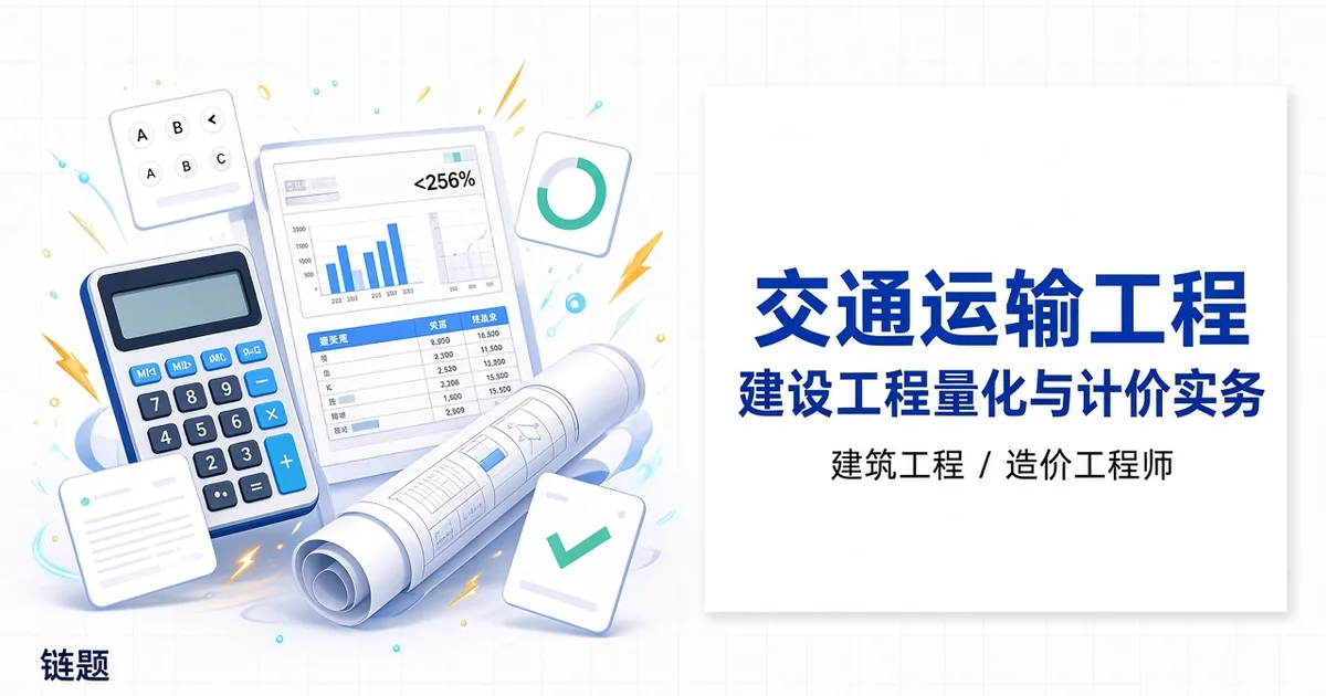 交通运输工程建设工程计量与计价实务题库封面