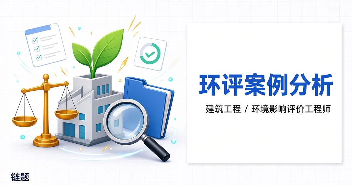 环评案例分析题库封面