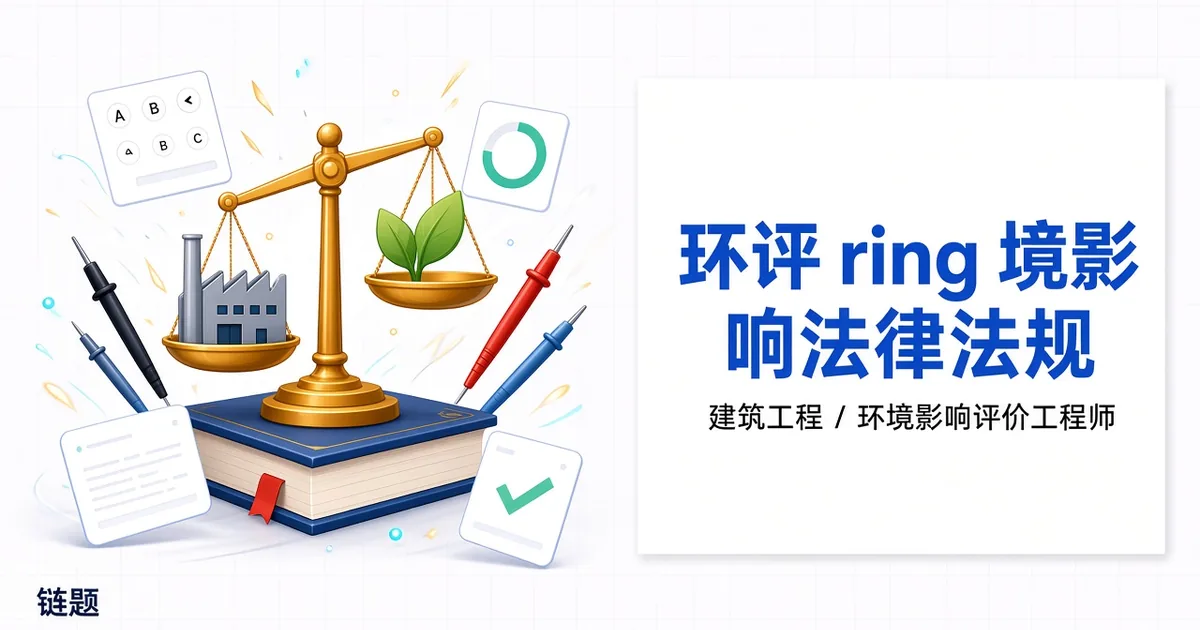 环评法律法规题库封面