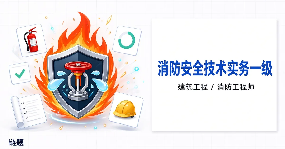 消防安全技术实务一级题库封面