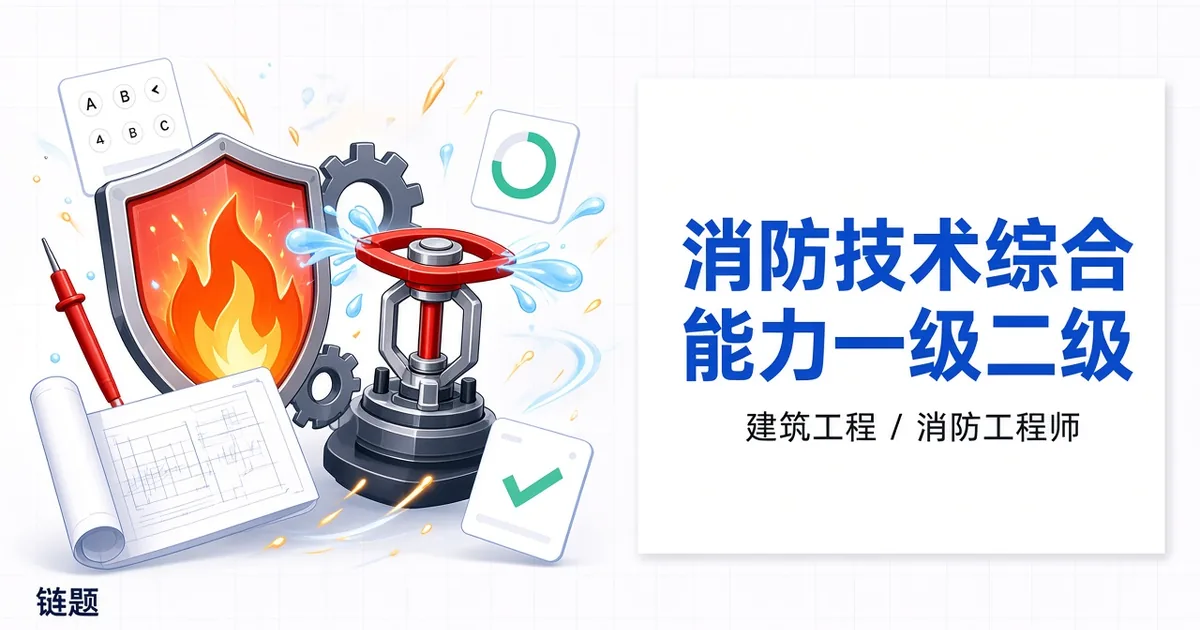 消防技术综合能力一级二级题库封面