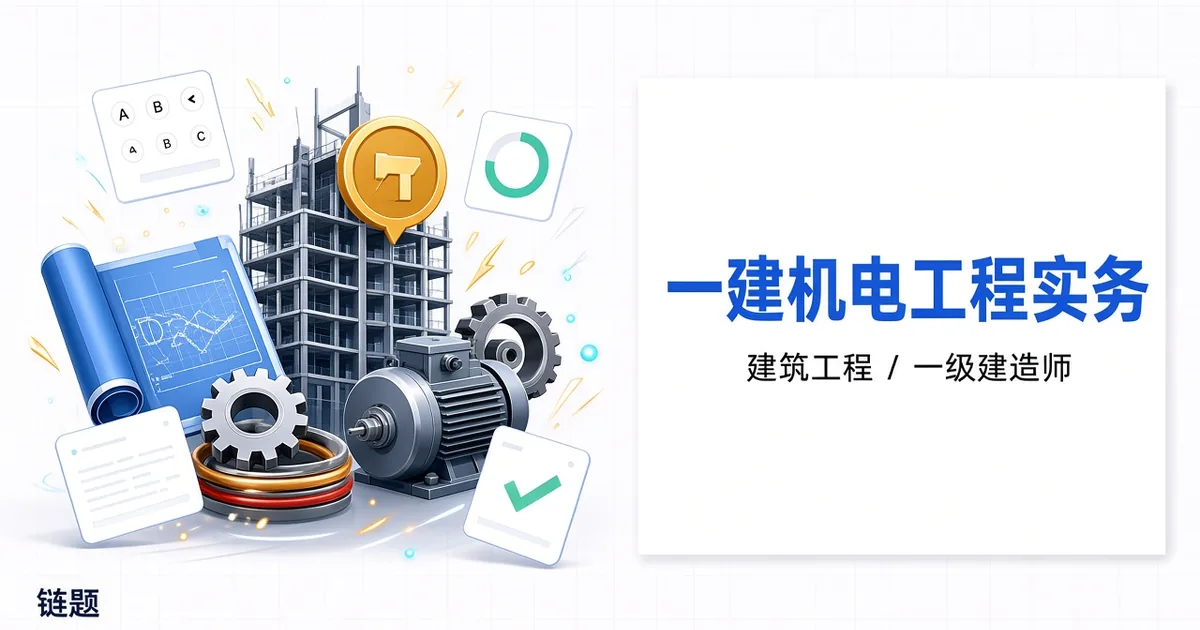 一建机电工程实务题库封面
