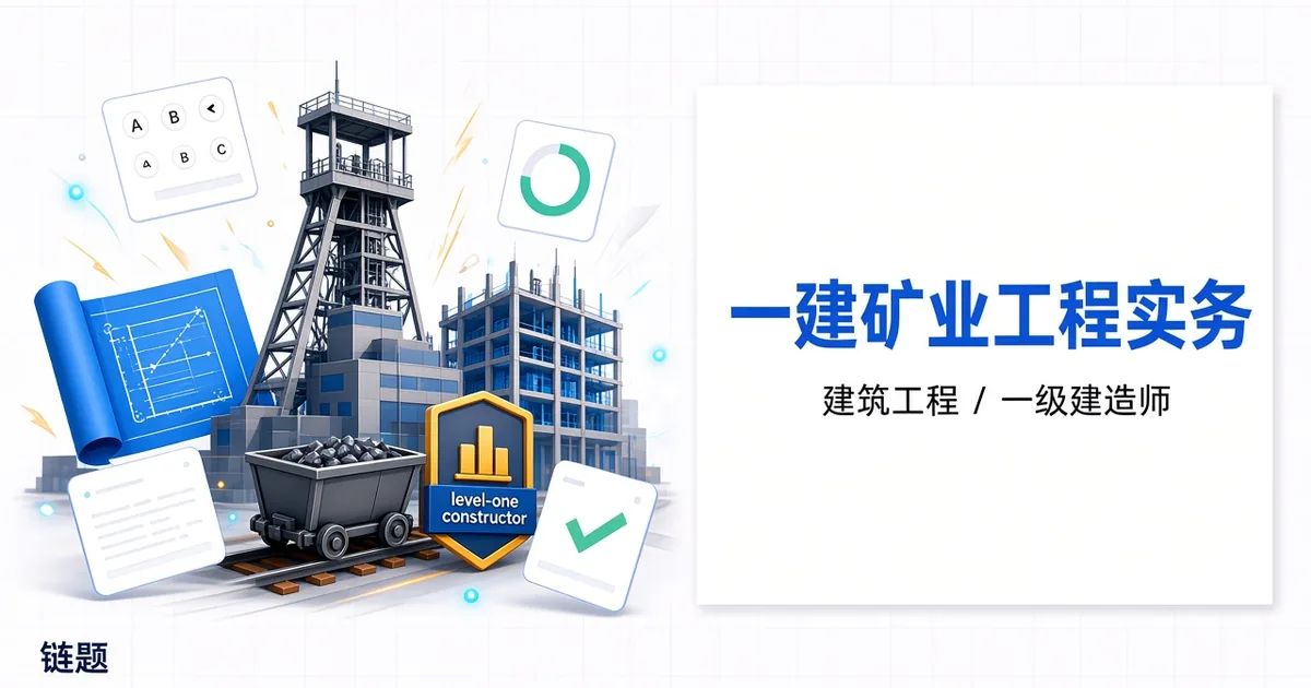 一建矿业工程实务题库封面