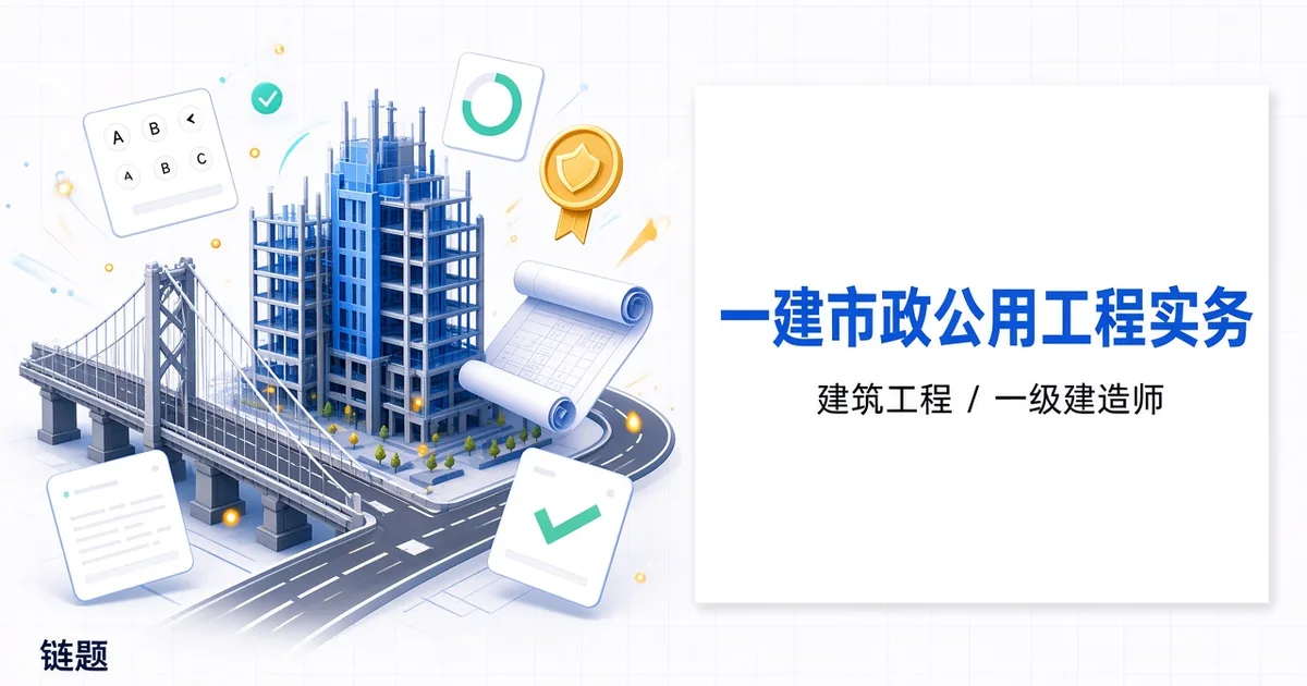 一建市政公用工程实务题库封面