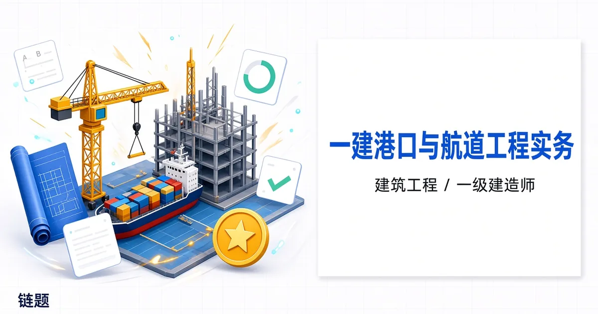 一建港口与航道工程实务题库封面
