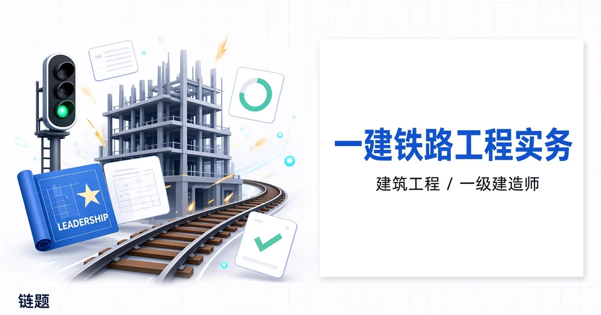 一建铁路工程实务题库封面
