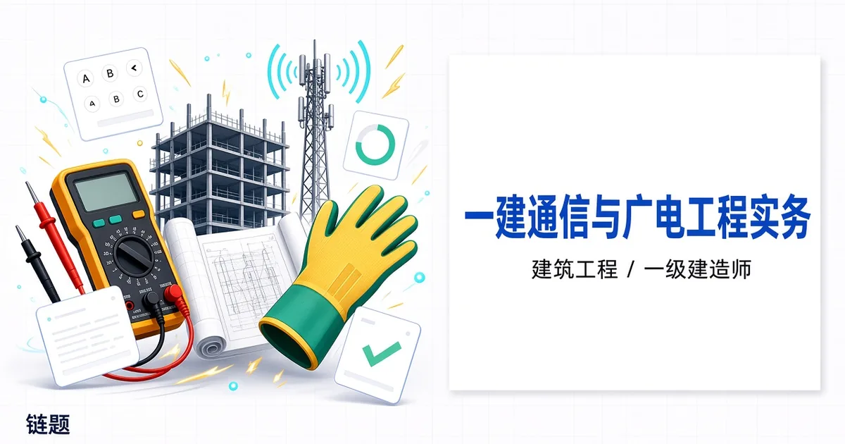 一建通信与广电工程实务题库封面