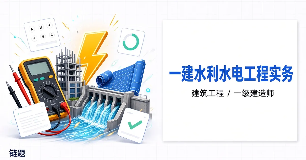 一建水利水电工程实务题库封面