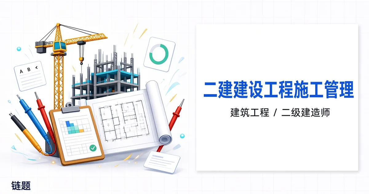二建建设工程施工管理题库封面