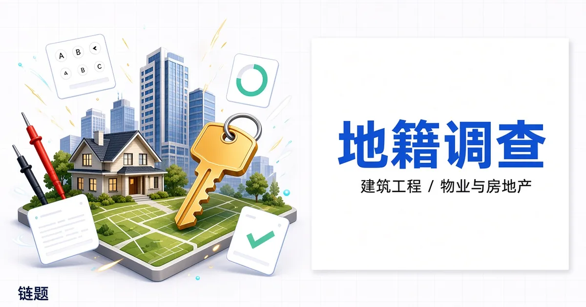 地籍调查题库封面