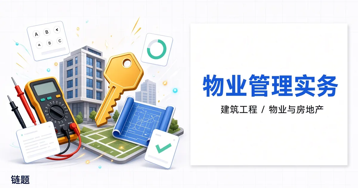 物业管理实务题库封面