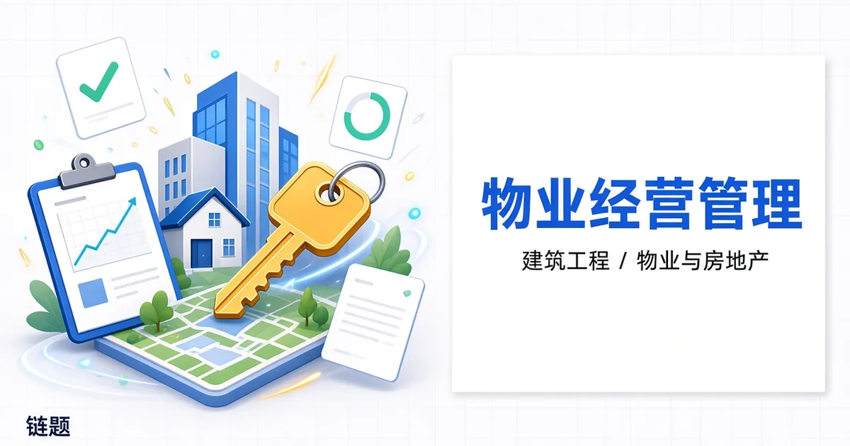 物业经营管理题库封面
