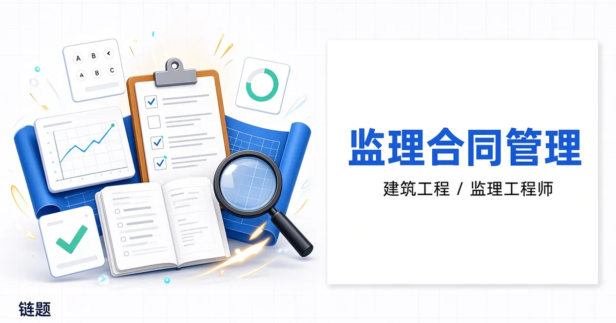 监理合同管理题库封面