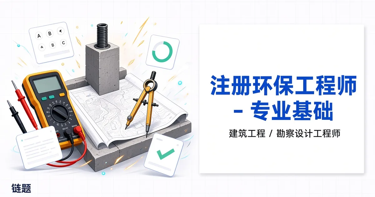 注册环保工程师 - 专业基础题库封面