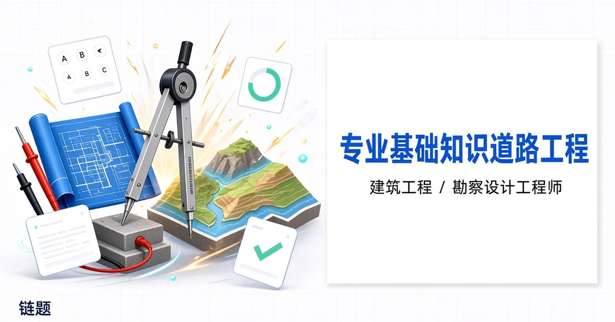 专业基础知识道路工程题库封面