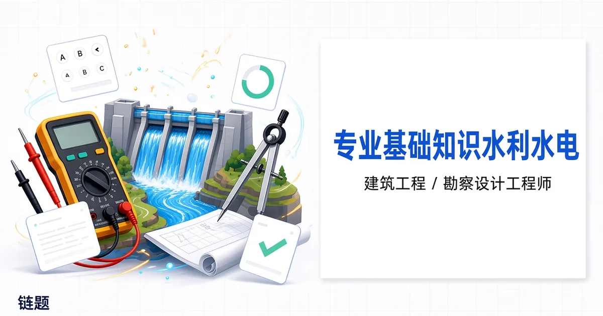 专业基础知识水利水电题库封面