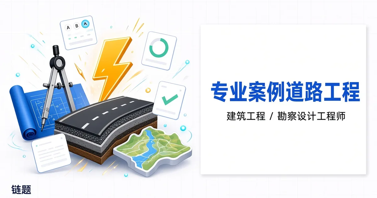 专业案例道路工程题库封面