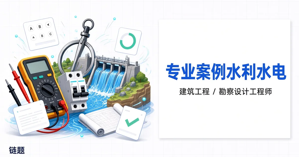 专业案例水利水电题库封面