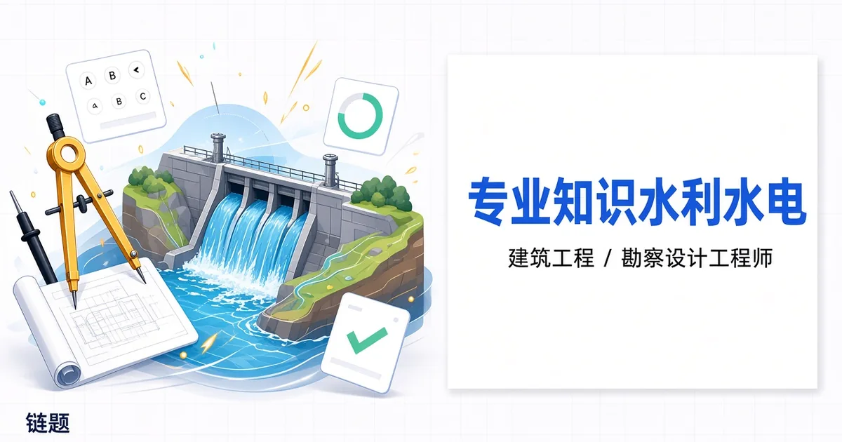 专业知识水利水电题库封面