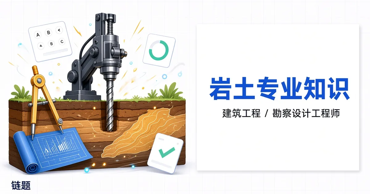岩土专业知识题库封面