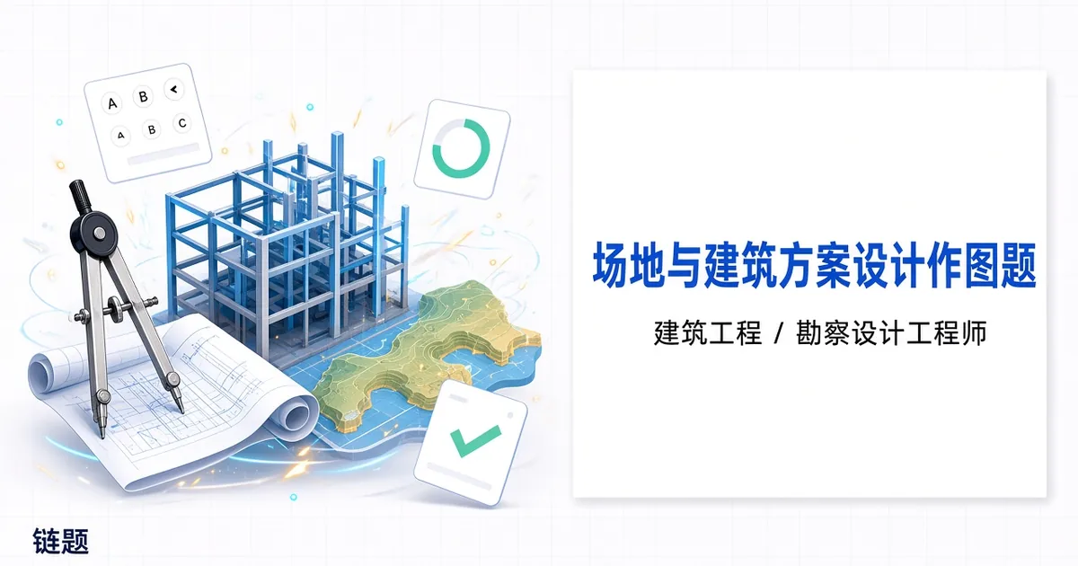 场地与建筑方案设计作图题题库封面