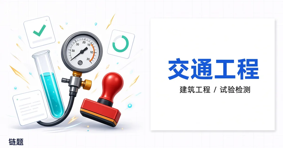 交通工程题库封面
