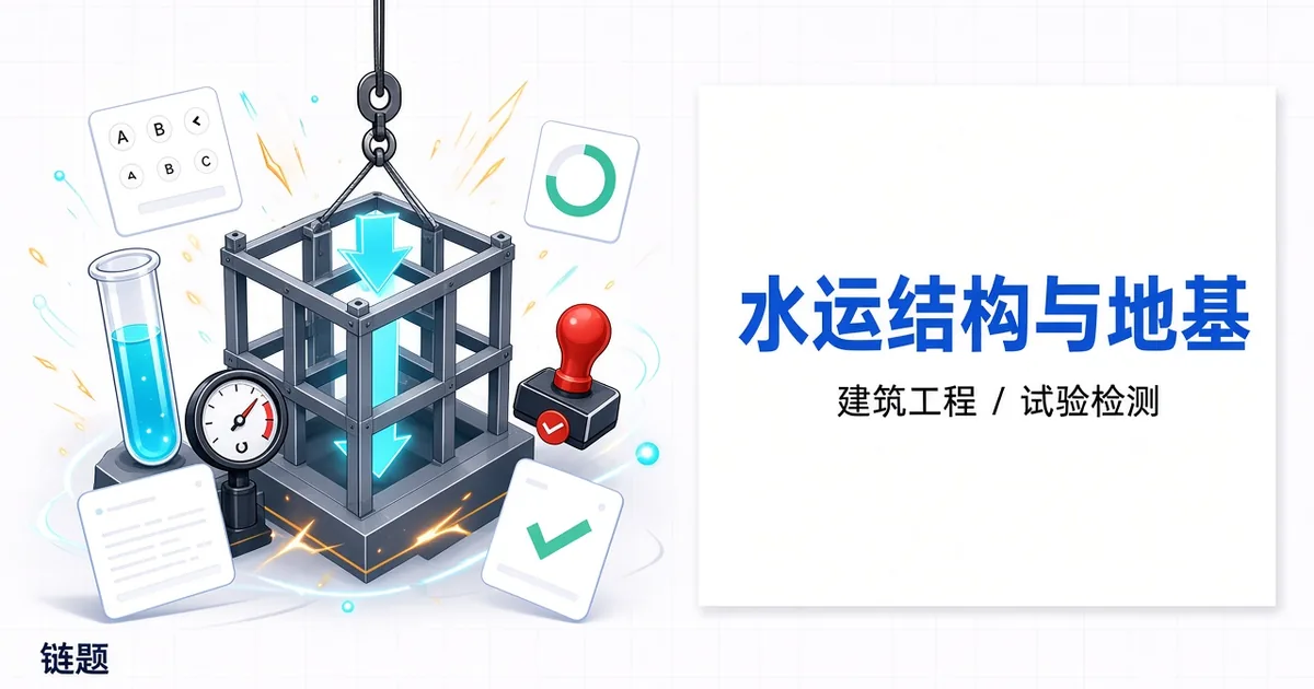 水运结构与地基题库封面