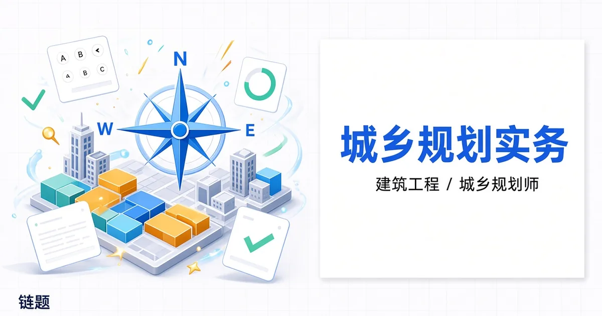 城乡规划实务题库封面