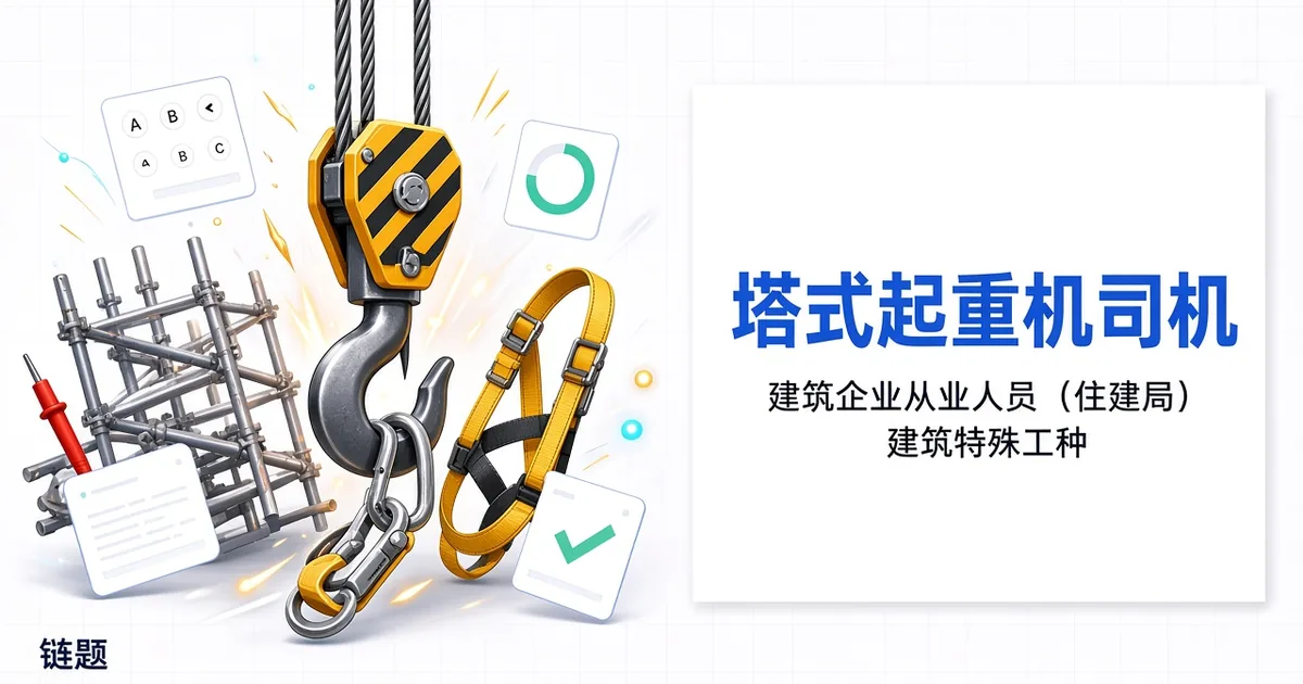 塔式起重机司机题库封面