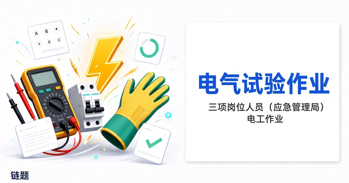 电气试验作业题库封面