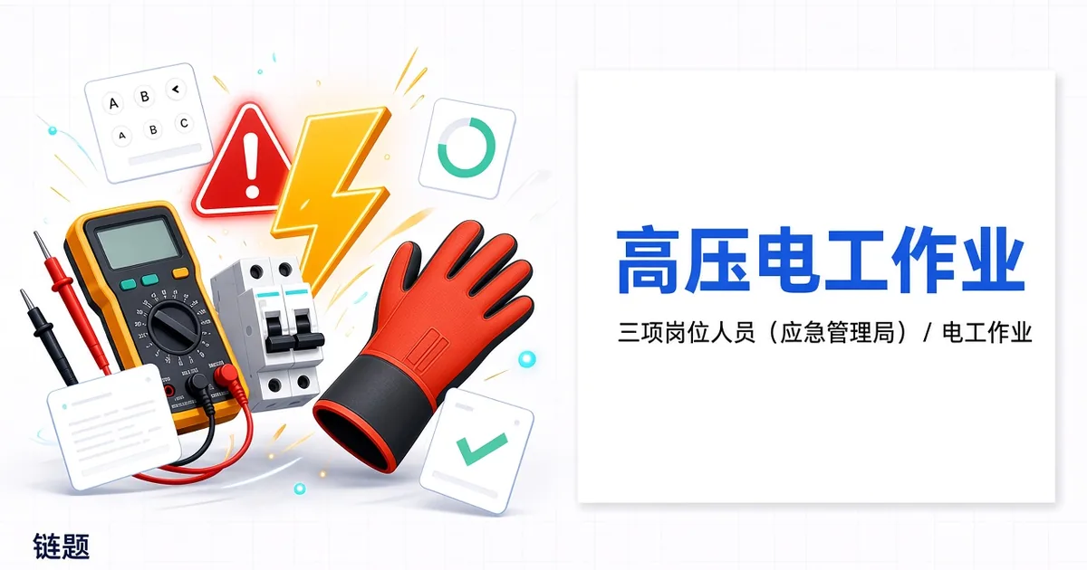 高压电工作业题库封面