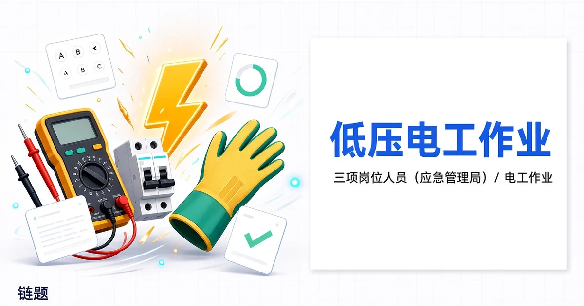 低压电工作业题库封面