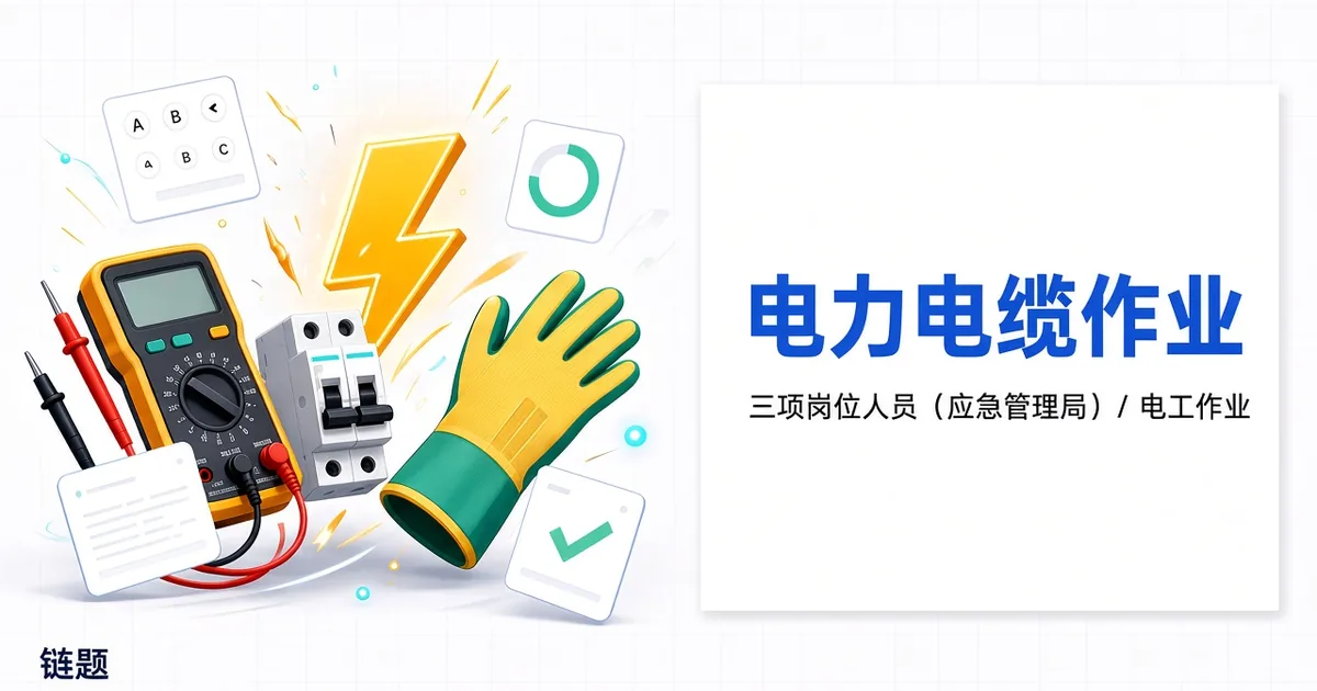 电力电缆作业题库封面