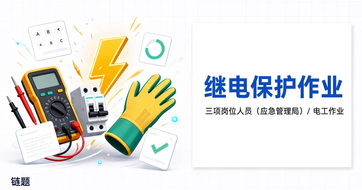 继电保护作业题库封面