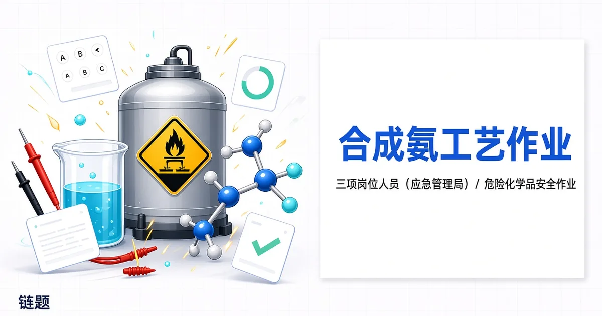 合成氨工艺作业题库封面