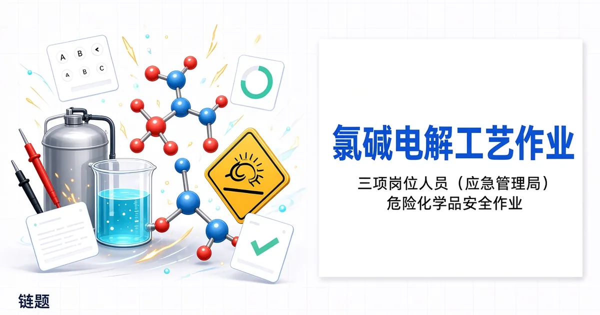 氯碱电解工艺作业题库封面
