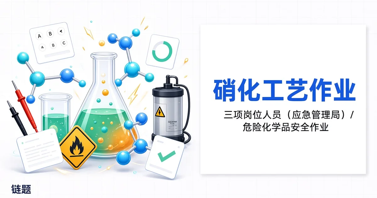 硝化工艺作业题库封面