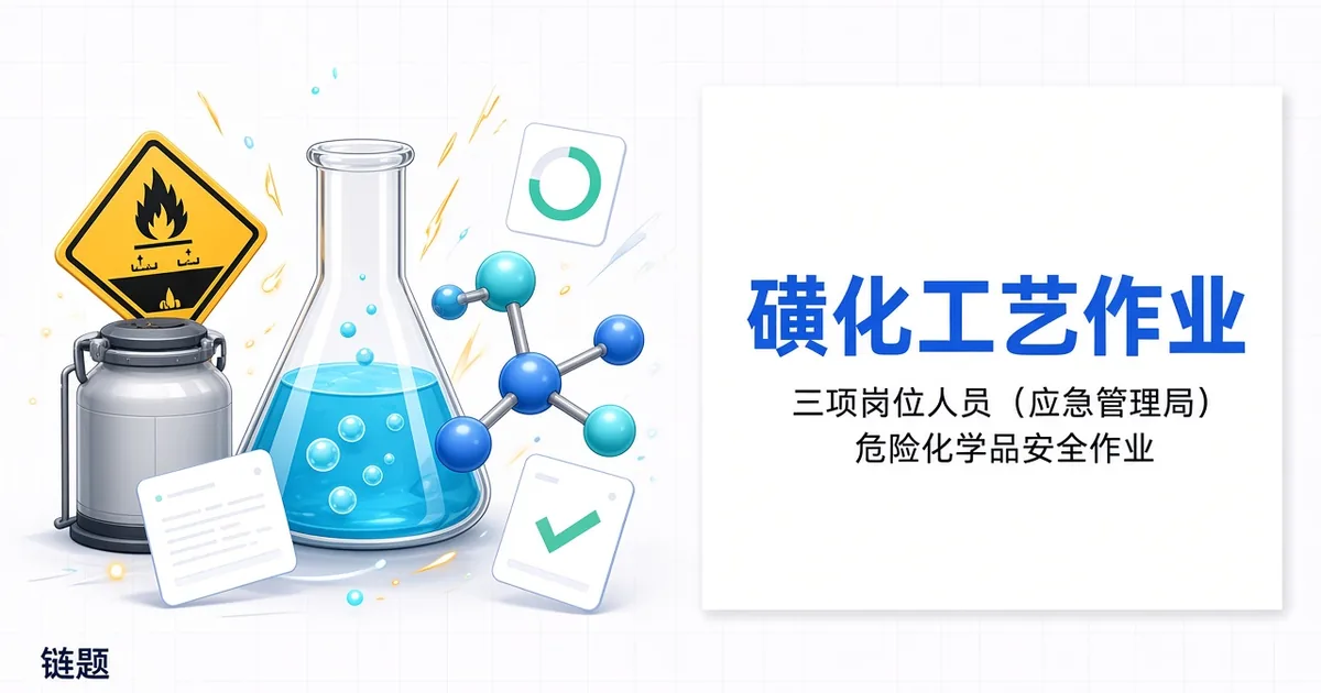 磺化工艺作业题库封面