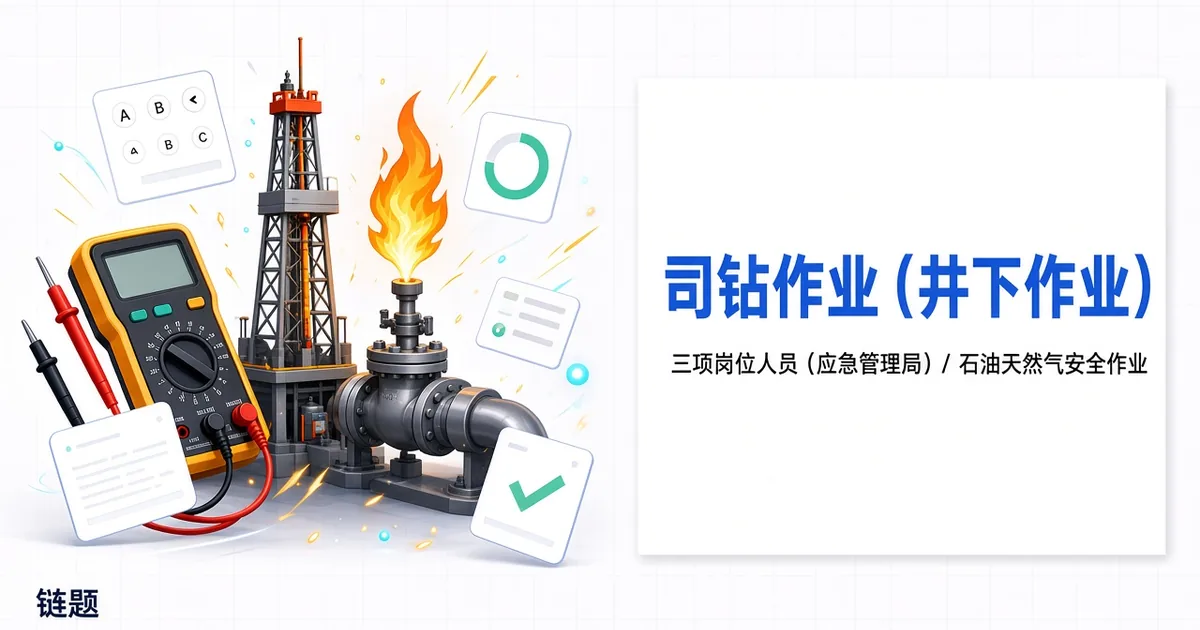 司钻作业（井下作业）题库封面