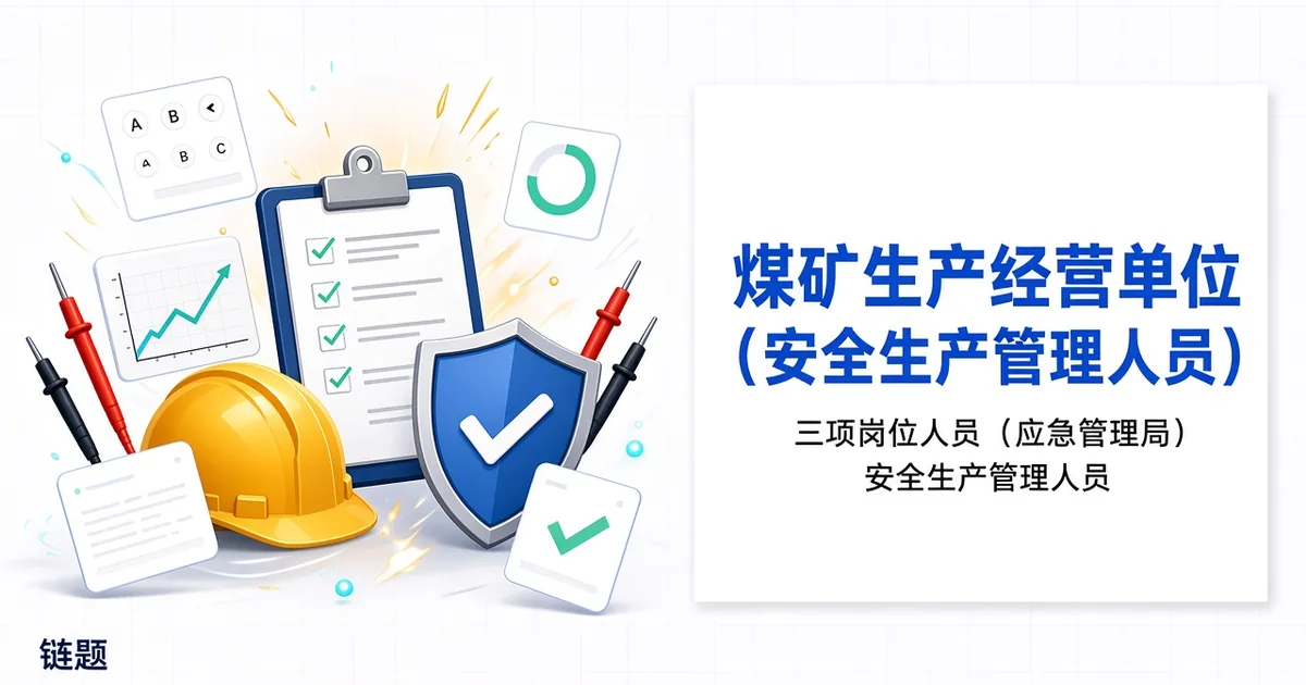 煤炭生产经营单位（安全生产管理人员）题库封面
